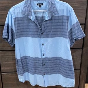 Express short sleeve button down